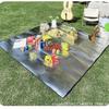 Double-Sided Aluminum Foil Camping Mat Outdoor Sleeping Pad Foldable Ground Insulation Tent Lawn Picnic