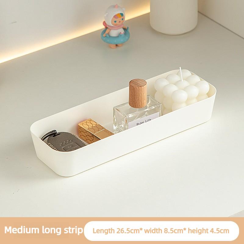 Multi-Purpose Plastic Drawer Organizer Boxes - Desktop Storage Containers for Jewelry, Makeup & Small Desk Essentials