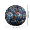 1pc Cosmic Dragon Art Theme Soccer Ball Football, Size 5, Lightweight PVC, Outdoor Training Soccer Ball,Gift c65109