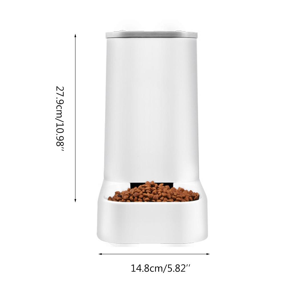 Kibble Food Bowl for Cage Pet Feeding Solution for Cats Dogs Plastic Containers