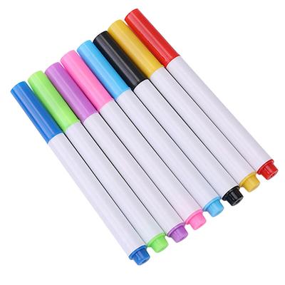 8 Piezas Marcadores de Pizarra Blanca Borrables Marcadores de Colores para Pintar Bolígrafos Borrables para Dibujo y Escritura Infantil