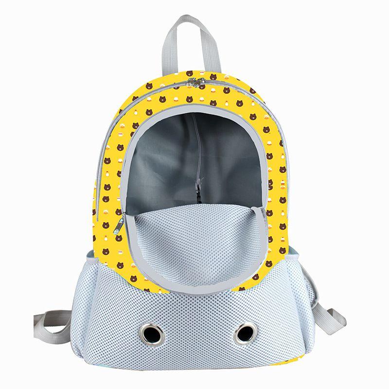 Transportín Premium Transpirable para Mascotas para Perros Pequeños, Gatos y Cachorros con Diseño Ajustable