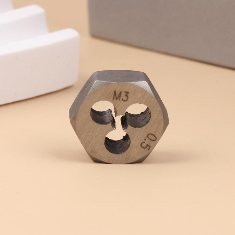 Metrický závit Šestihranná závitnice Šestihranné závitnice Šroub Šestihranné závitnice M3*0.5 M4*0.7 M5*0.8 M6*1.0 Ruční závitnice