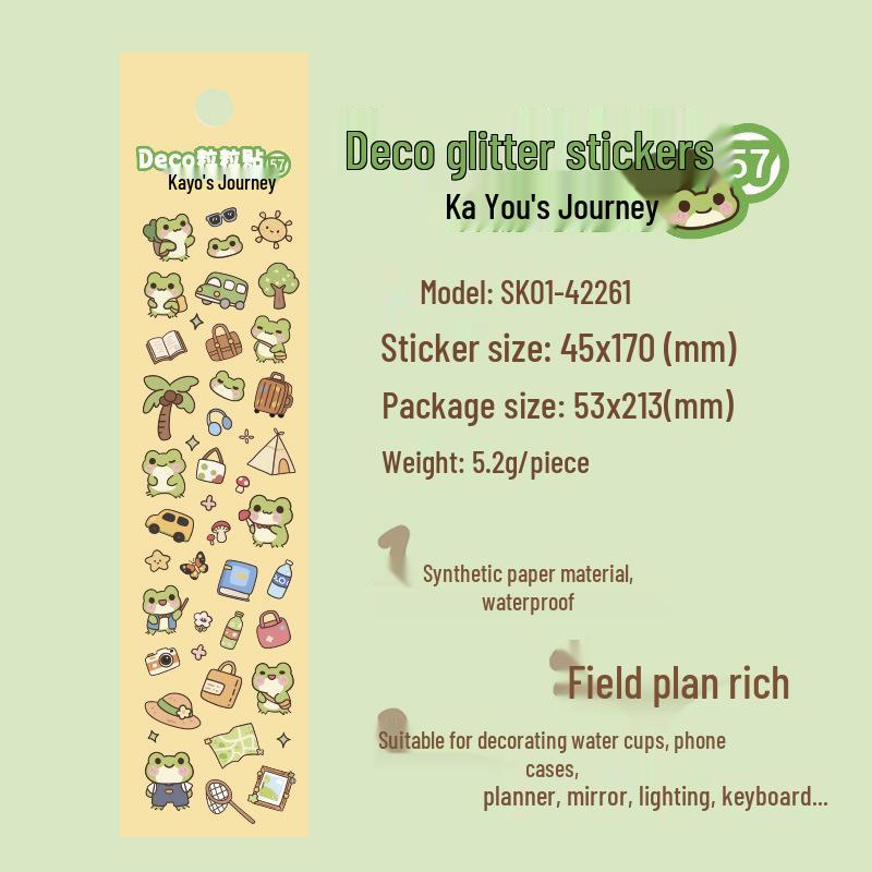 Muzili Deco Dot Stickers - Little Nose Ga - M5 Journal Decoration