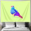 Bohemian Tapestry Wall Hanging Nature Birds Abstract Art Home Decor Room Aesthetic Dorm Wall Decor Vintage Textured Wall Hanging
