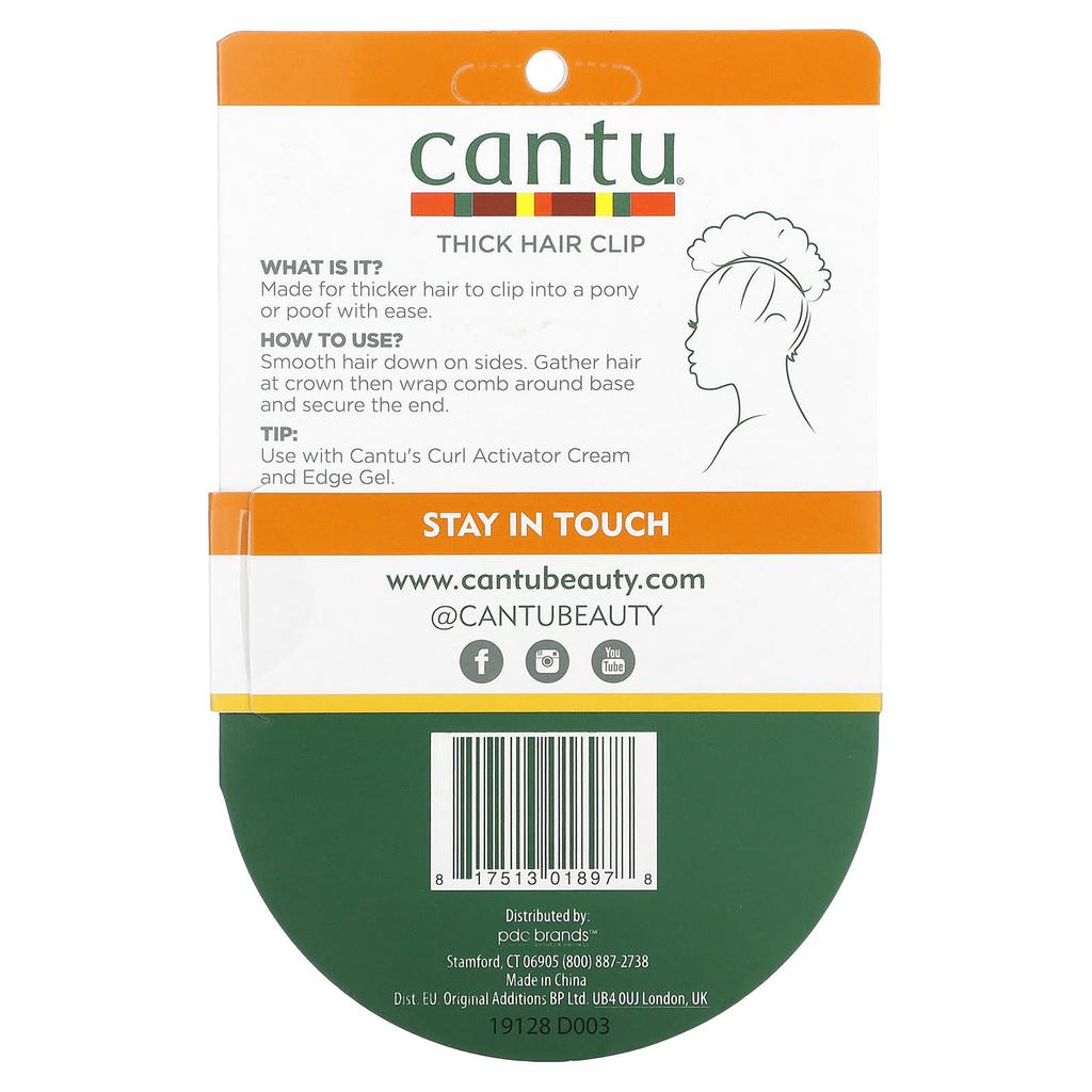 Thick hair clip, extra hold, 1 clip