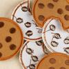 Cookies Clothes Patches Clothing Accessories DIY Cloth Logo Embroidery Shoes and Hats Accessories Cloth Stickers