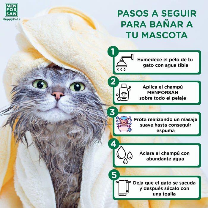 Shampooing - Menforsan - 1 Litre - Très Doux - Vegan - Nourrit et Protège le Pelage