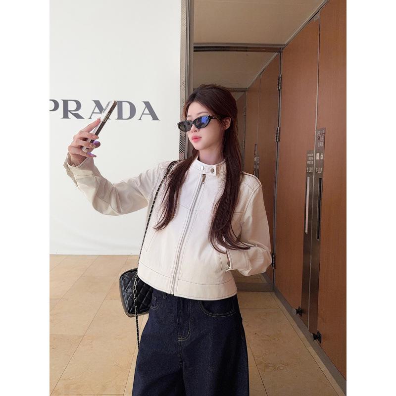 

Sweet & Cool Hot Girl Stand-Up Collar Jacket – Women s Casual Short Coat M