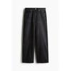 H M Baggy Jeans Black
