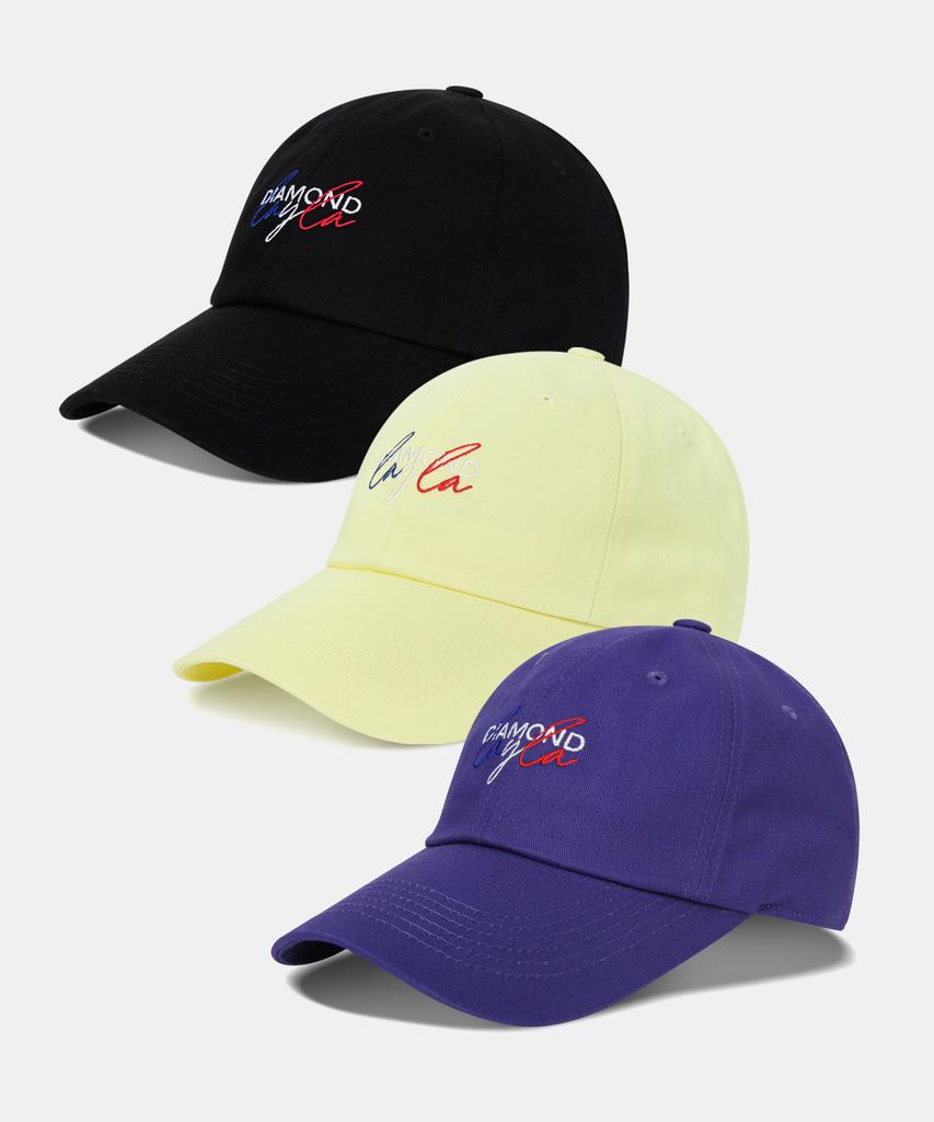 DIAMOND LAYLA The Day In Paris Lettering Logo Ball Cap Bc6