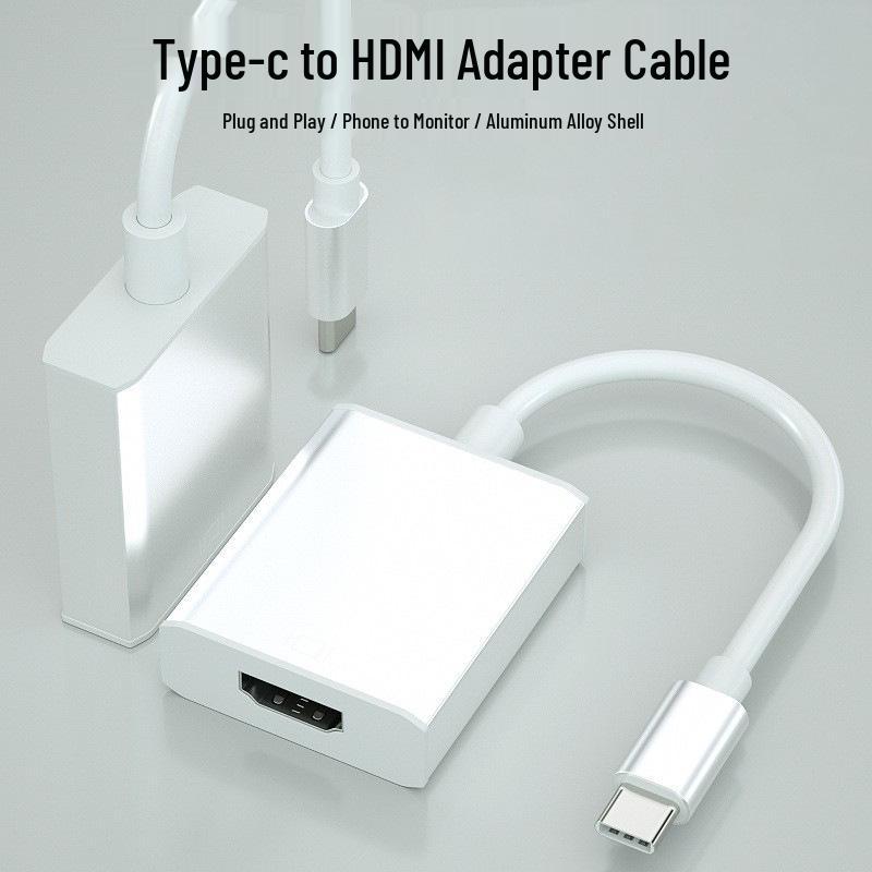 Type-C To HDMI Female Converter Dock for MacBook and Laptop