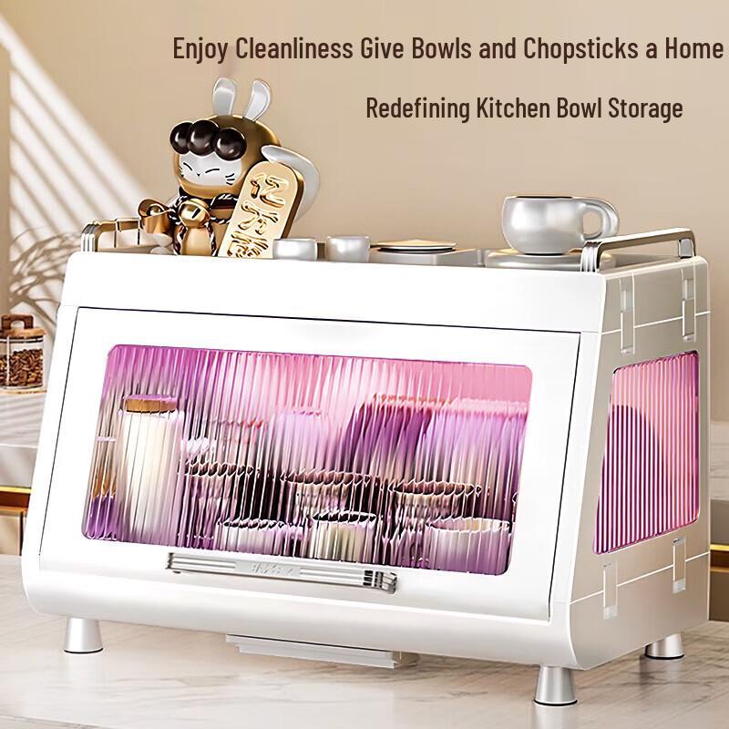 Kitchen Dish Drying and Storage Rack