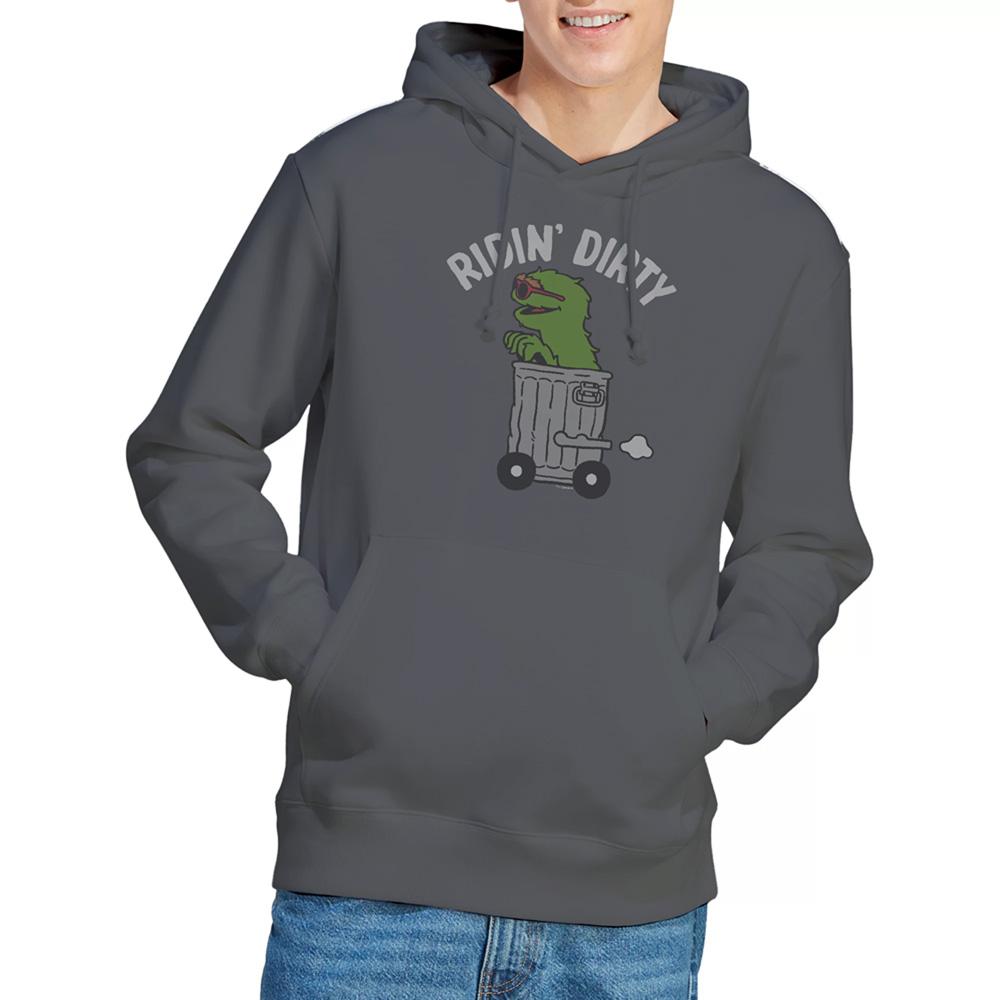 Sesame Street Unisex Adult Ridin Dirty Hoodie