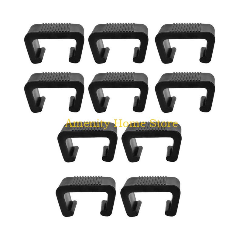 

F26C 10 Pack Outdoor Furniture Clips Patio Sofa Clips Rattan Furniture Clamps Wicker Chair Fasteners Connect The Sectional
