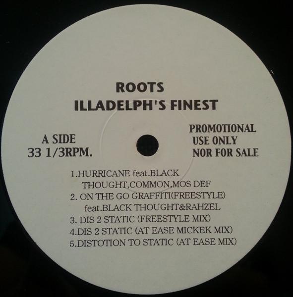 

12inch Record ROOTS - Illadelph s Finest NONEPROMO NOT ON LABEL Non Japan Rap & Hip-Hop/R&B Used