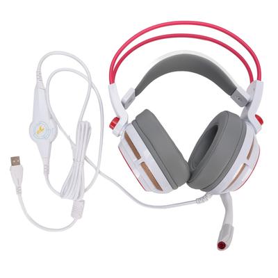 Gaming Headset 7.1 Surround Sound Mehrkanal Vibrations-USB-Headsets LED-Licht Kopfhörer für