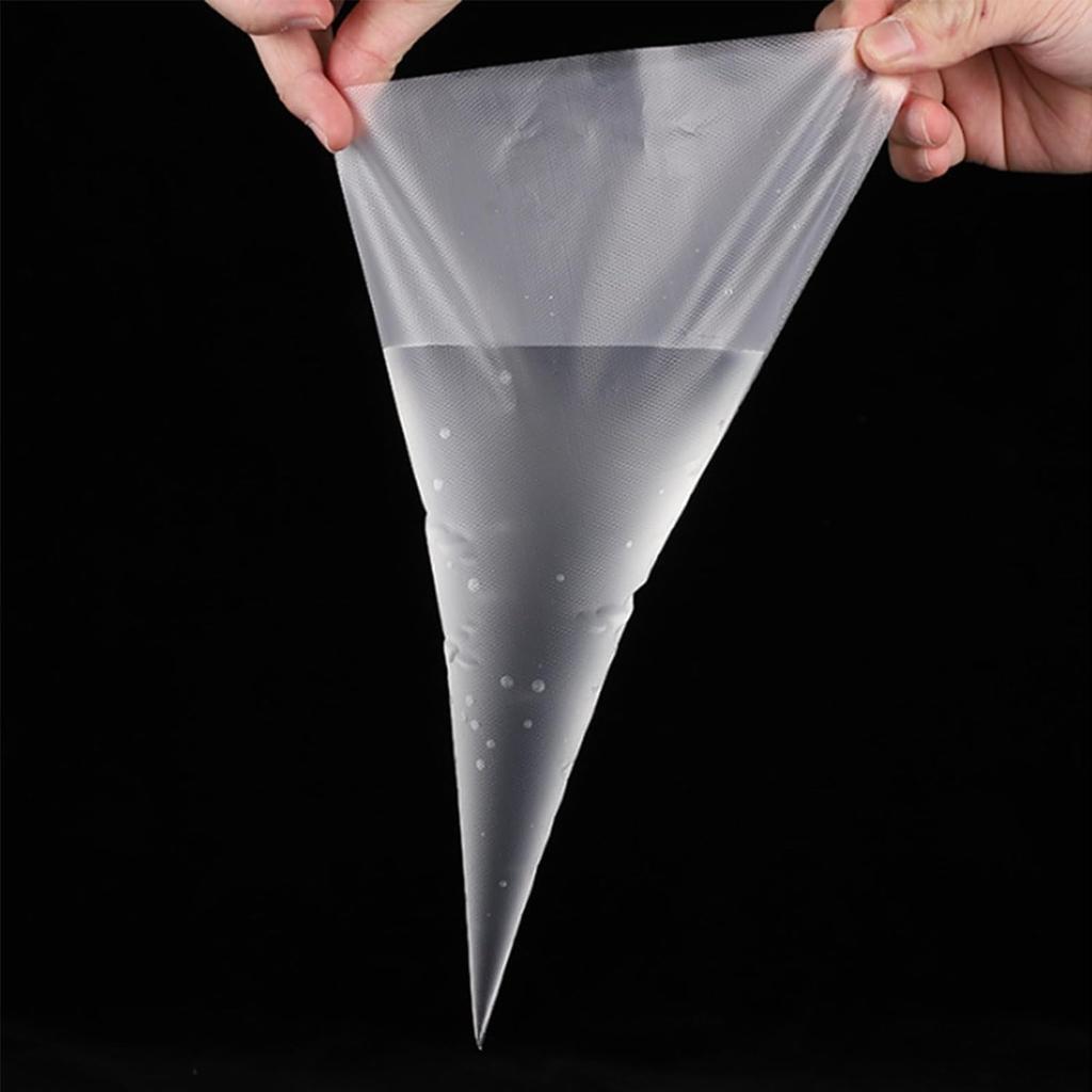 Mini Piping Bags, Disposable 7.6in Small Piping Bags 200pcs, Pastry Piping Bags for Cream Frosting, Icing Bags for Cake and Dessert Decorations Cake