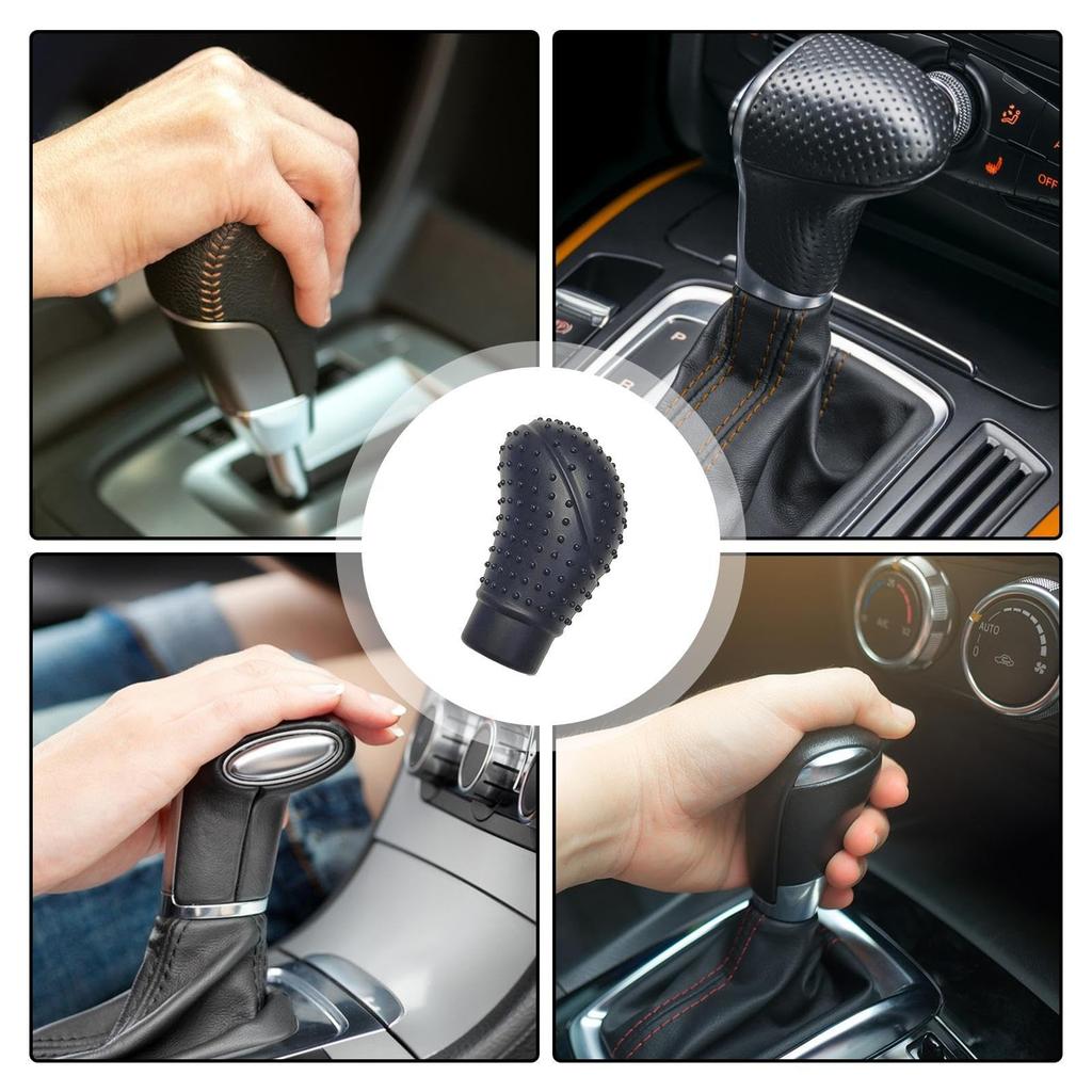 Silicone Gear Shift Knob Cover - Universal Non-Slip Car Gear