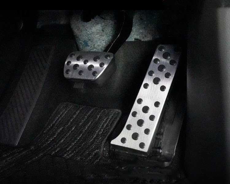 TADOKAPATU Toyota Crown Sport Dedicated Brake and Accelerator Pedal Safe Fits Aluminum Alloy and Rubber Interior Set with Installation Instructions