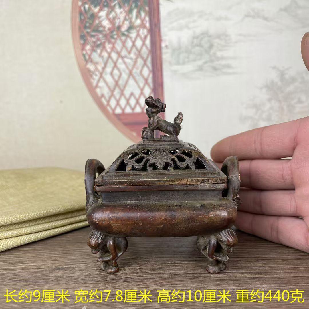 Lotus Plate Incense For Home Indoor Sandalwood Agarwood Copper Alloy Aromatherapy Burner Living Room Zen Retro Decorative