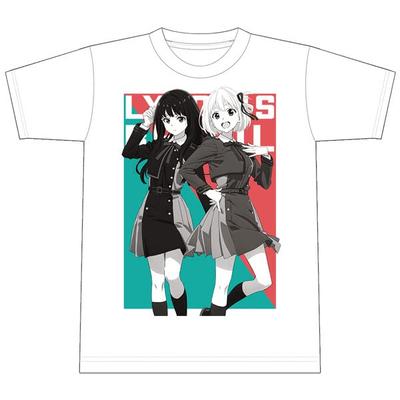 Lycoris Recoil T-shirt [Sensoku & Takina] Storlek L