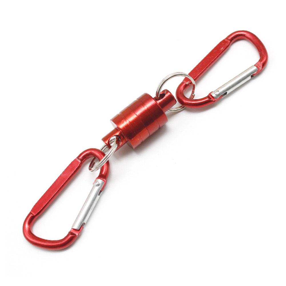Starker magnetischer Karabiner, tragbar, Outdoor-Angeln, Bergsteigen, Auslöse-Lanyard