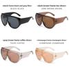 Large Frame Cycling Sunglasses With Pc Lenses For Men And Women Sun Protection