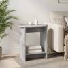 Side Table Concrete Grey 50 x 39.5 x 55 cm Particleboard