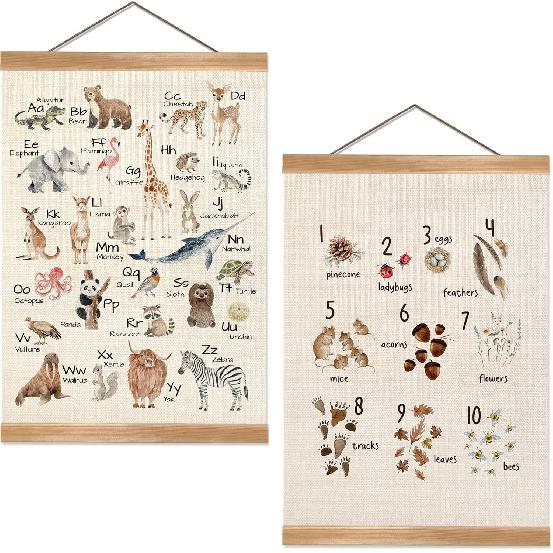 ZTGDA Shark Faces Posters, Sea Animals Sharks Posters Wall Art,Marine Sharks Decor,Ocean Educational Poster for Kid Classroom Decorations Kids Room