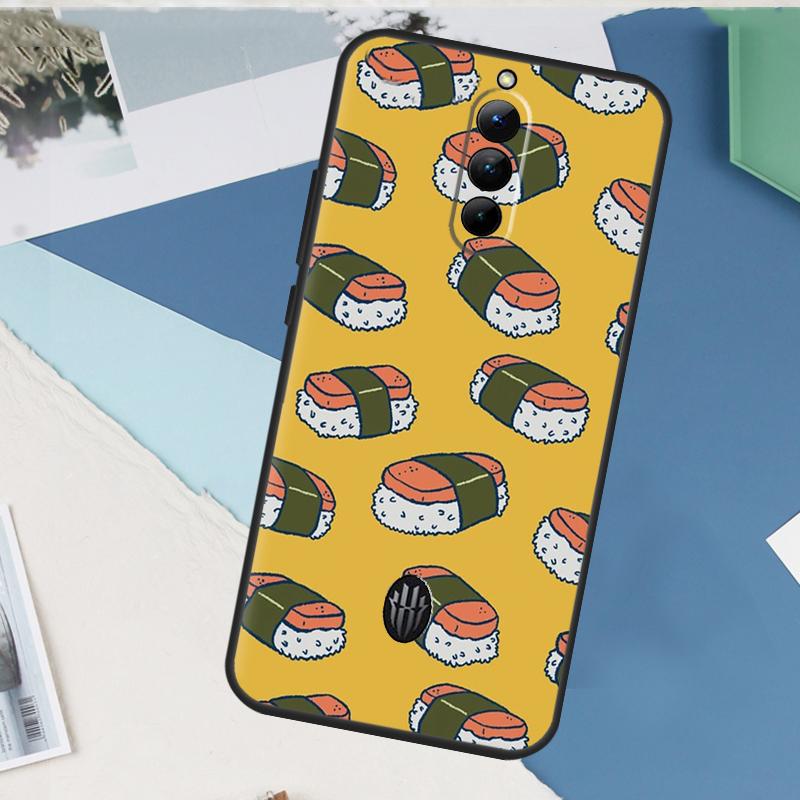Sushi-Essen für Nubia Red Magic 10 Pro Plus 6 7 Pro 6S 7S 5G 6R Hülle für RedMagic 8S 9S 8 9 Pro Plus