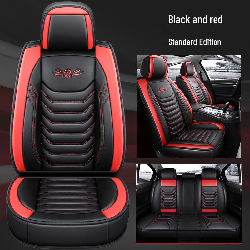 

Универсальная подушка на сиденье автомобиля из натуральной кожи - Мультяшный дизайн, Комфорт в любое время года, Стиль полного обхвата Single Seat without Headrest Pillow