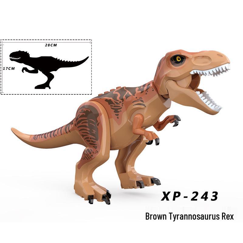 Tyrannosaurus Rex Dragon Educational Building Blocks Toy for Kids - Bagged Packaging (77028)