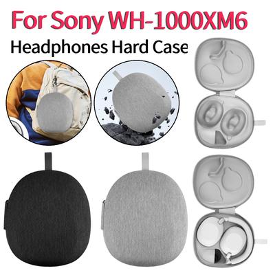 Cestovní přenosná taška pro bezdrátová sluchátka Sony WH-1000XM6 Vodotěsné ochranné pouzdro Pevný skořepinový kryt proti pádu Příslušenství pro sluchátka