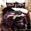 3D Printed Anime Tokyo Ghoul Bedding Set Duvet Cover Kaneki Ken Double Twin Full Queen King Adult Kids Bedclothes Quilt Cover