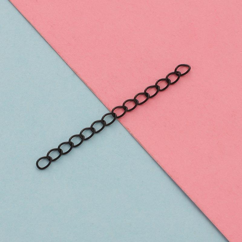 Adjustable Stainless Steel Tail Chain for DIY Jewelry: Bracelet, Necklace, Extension, Thick/Thin Line, 5cm