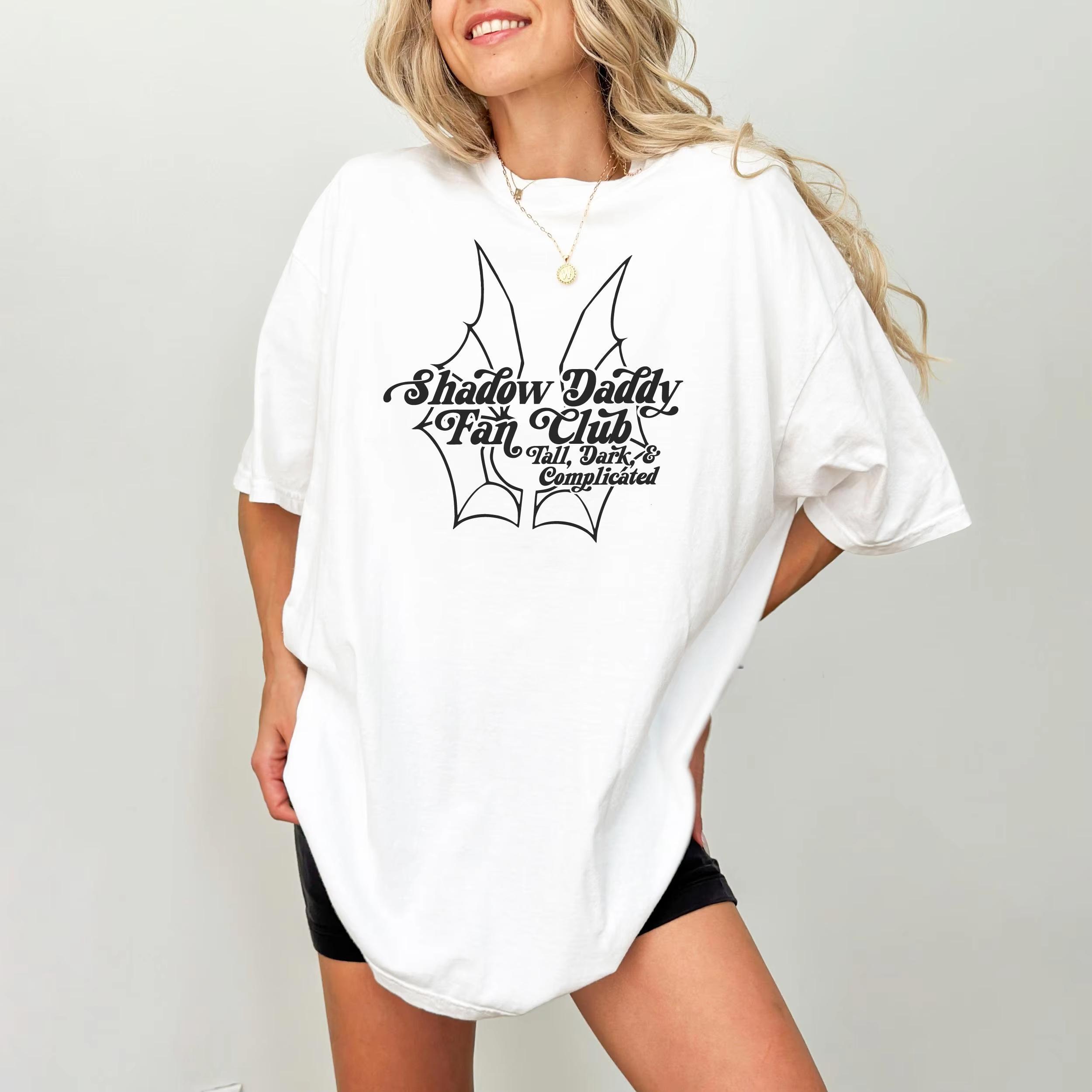 

Shadow Daddy Fan Club Shirt Funny Bookish Shirt Smut Reader RoUnisextasy Reader RoUnisexce Reader Book Lover Shirt Bookish Gift 4XL