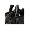 Gucci GG Emblem Adjustable Chain Zipper Closure Pebbled Leather Mini Shoulder Crossbody Bag Women Bags Black 815256-AAEEM-1000