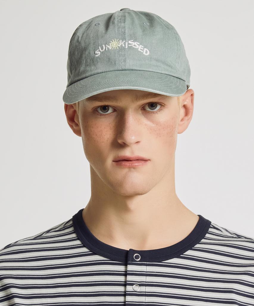 Nyuballanseu Nbgdgca013 / Sun-Kissed Dyed Ball Cap (Khaki)