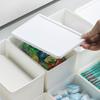 Japanese Plastic Dustproof Storage Box Drawer Closet Storage Container for Sundries Home Office Small Object Storage Organizer