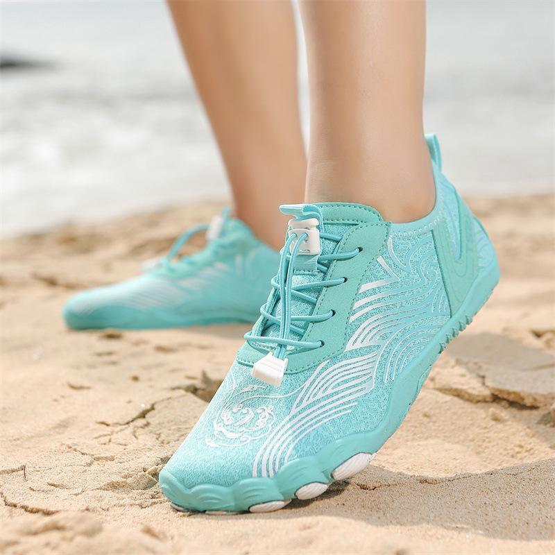 Watschuhe Leichte und schnelltrocknende Strandschuhe Paar Outdoor-Sportarten Bachwanderschuhe Lässige Fünf-Finger-Wanderschuhe