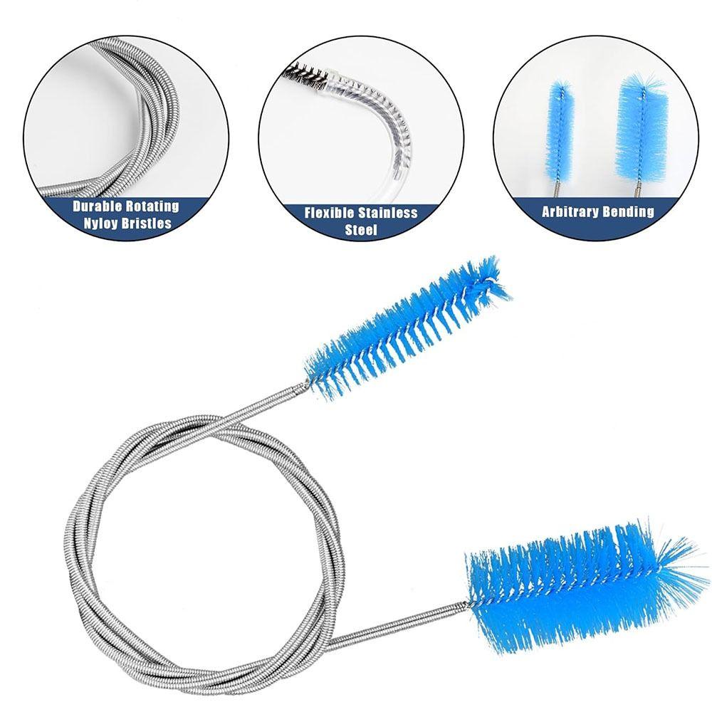 12/13Pcs Professional Bottle Brush Cleaning Set Portable Pipe Brush Set Lids Cleaning
