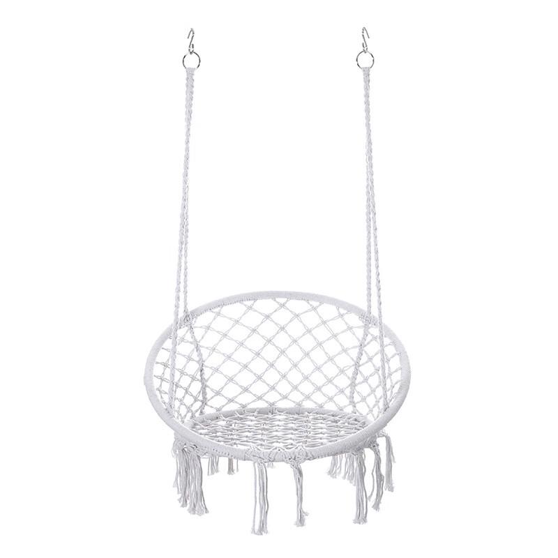 Handmade Macrame Tassel Double Hammock Chair