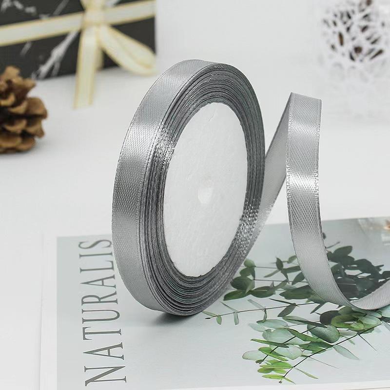 1Cm Ribbon Gift Wrapping Ribbon Cake Baking Ribbon Wedding Bow Accessories Ribbon