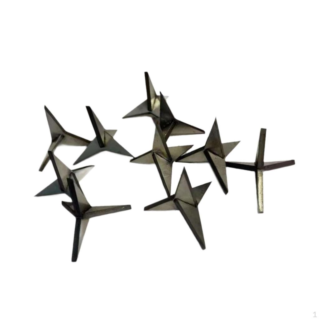 30 Pièces Clous pour Pneus de Voiture Triangulaires Haute Résistance Pratiques Installation Facile 2,5 cm