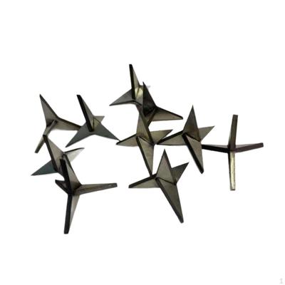 30 Piezas Clavos Triangulares de Alta Resistencia Prácticos Fácil Instalación Clavos para Neumáticos de Coche 2,5 cm