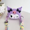 Kuromi Coin Purse, Cartoon Silicone Bag, Accessory Bag, Travel Carrying Bag