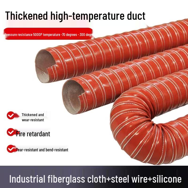 

High-Temperature Resistant Silicone Air Duct Hose
