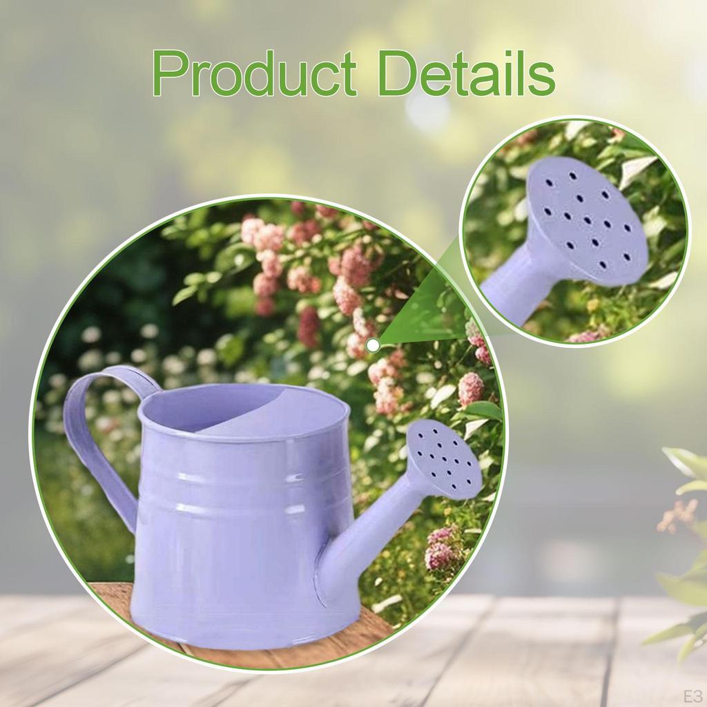 Kids Watering Can Garden Bucket Small Kettle for Flower Bed Bonsai Houseplants