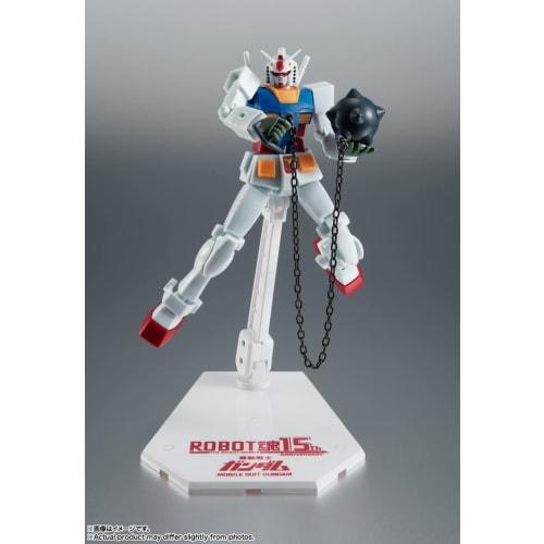 TAMASHII NATIONS ROBOT SPIRITS Mobile Suit Gundam RX-78-2 Gundam Ver. A.N.I.M.E. ~ROBOT SPIRITS 15th ANNIVERSARY~ Approximately 125mm ABS & PVC Painte